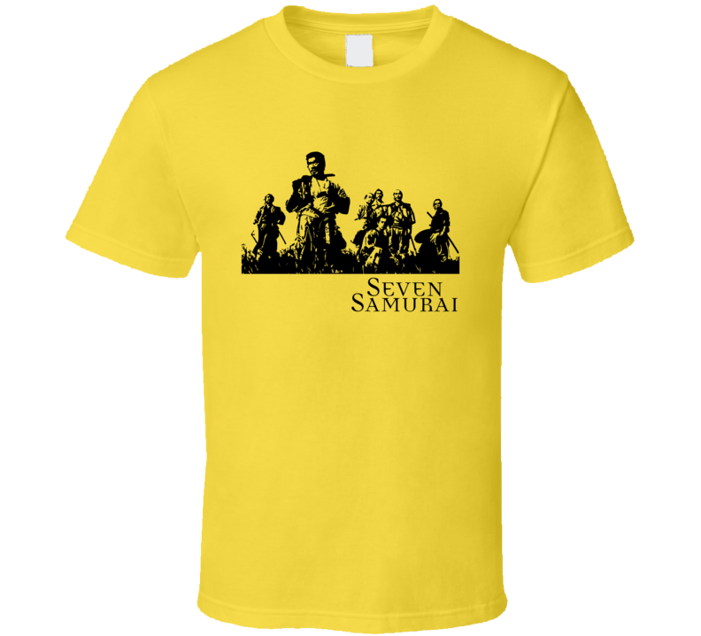 Seven Samurai Akira Kurosawa Classic Japan Movie Fan T Shirt Seven Samurai Akira Kurosawa Classic Japan Movie Fan T Shirt