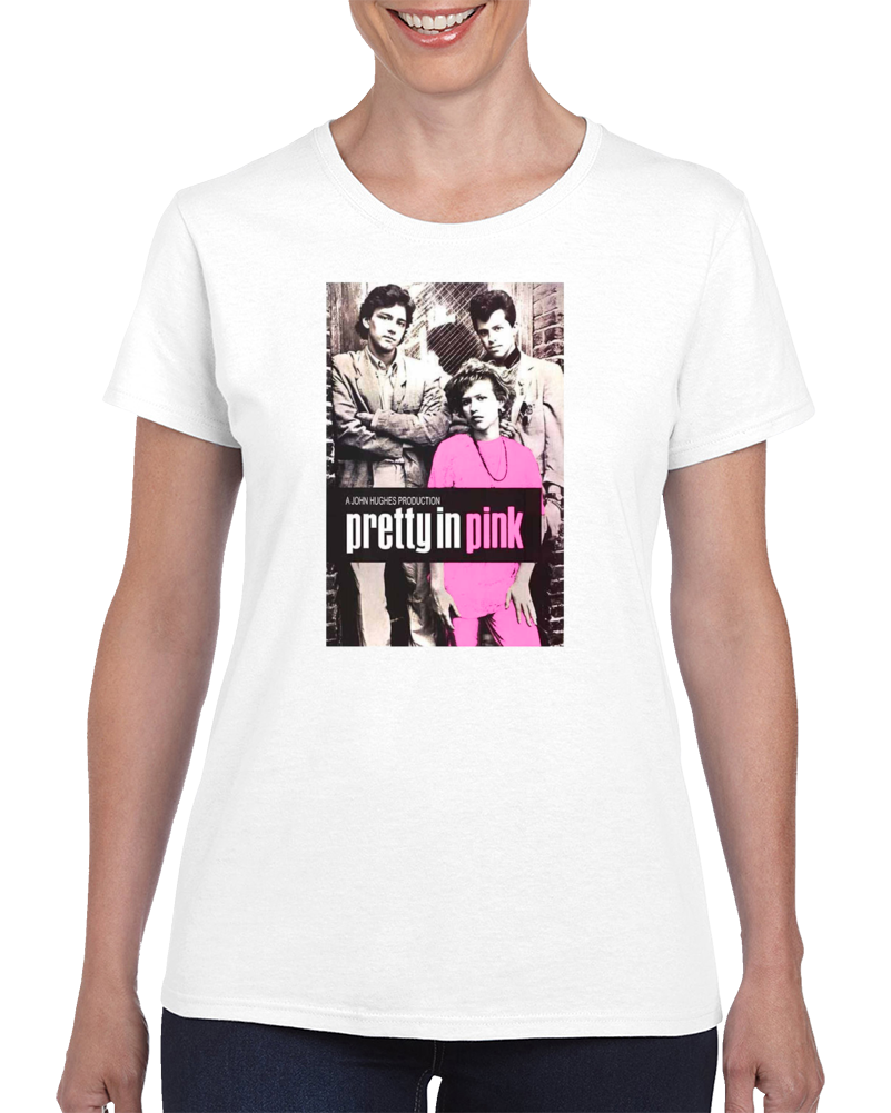 Pretty In Pink 80s Teen Movie Retro Fan T Shirt Pretty In Pink 80s Teen Movie Retro Fan T Shirt