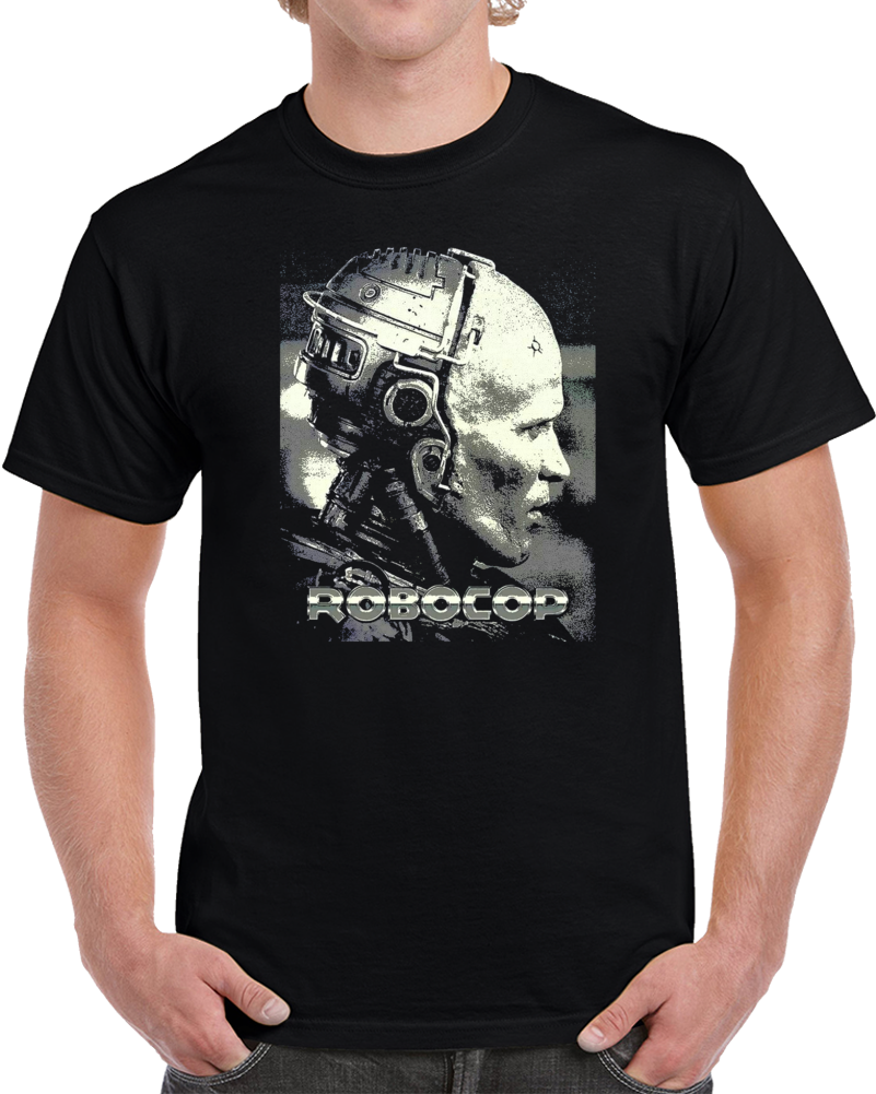 Robocop Cool 80s Retro Movie Inspired Fan T Shirt Robocop Cool 80s Retro Movie Inspired Fan T Shirt