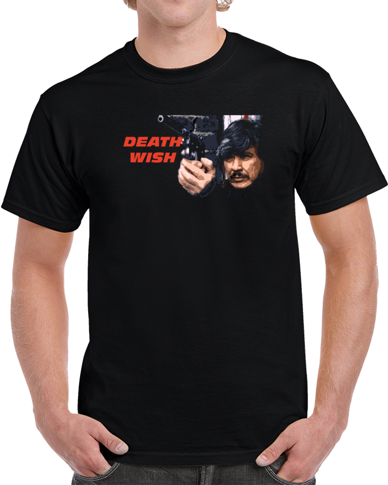 Death Wish Charles Bronson Classic Icon Movie Fan T Shirt Death Wish Charles Bronson Classic Icon Movie Fan T Shirt