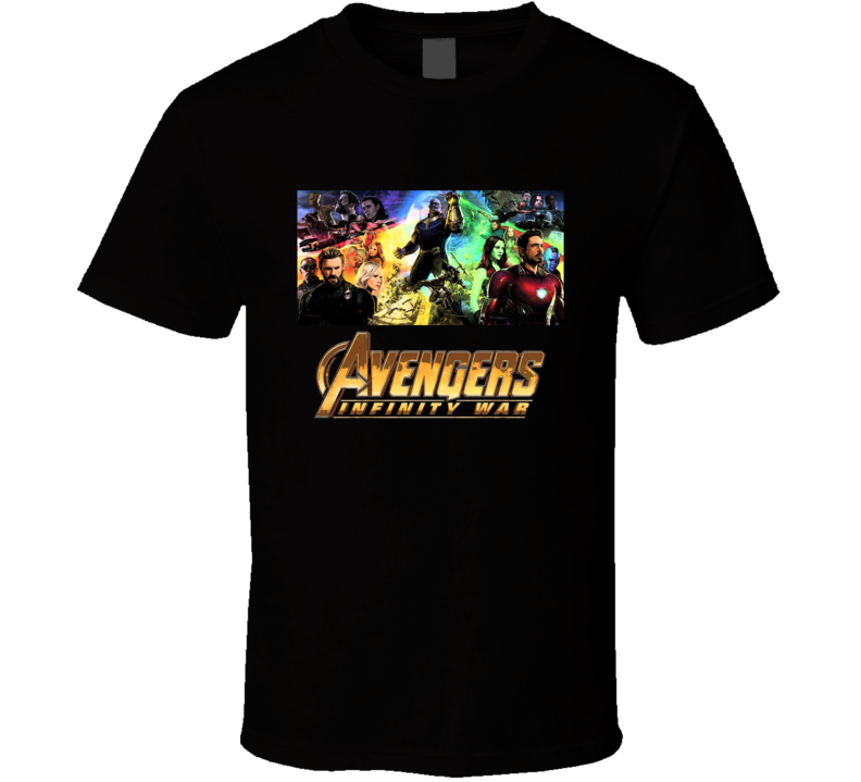 Avengers Infinity War Cool Super Hero Movie Fanboy Con T Shirt Avengers Infinity War Cool Super Hero Movie Fanboy Con T Shirt