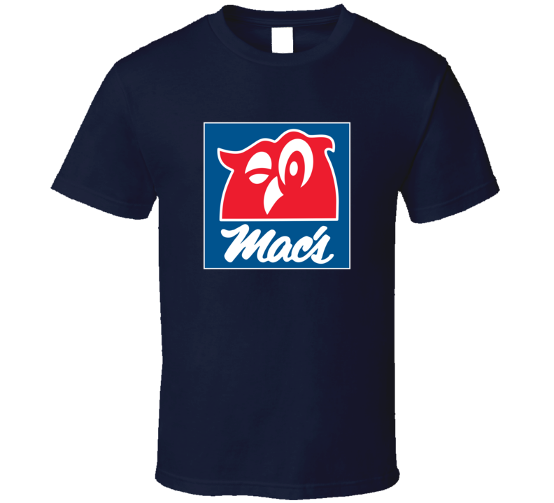 Mac's Convenience Stores Love Fan Food T Shirt Mac's Convenience Stores Love Fan Food T Shirt