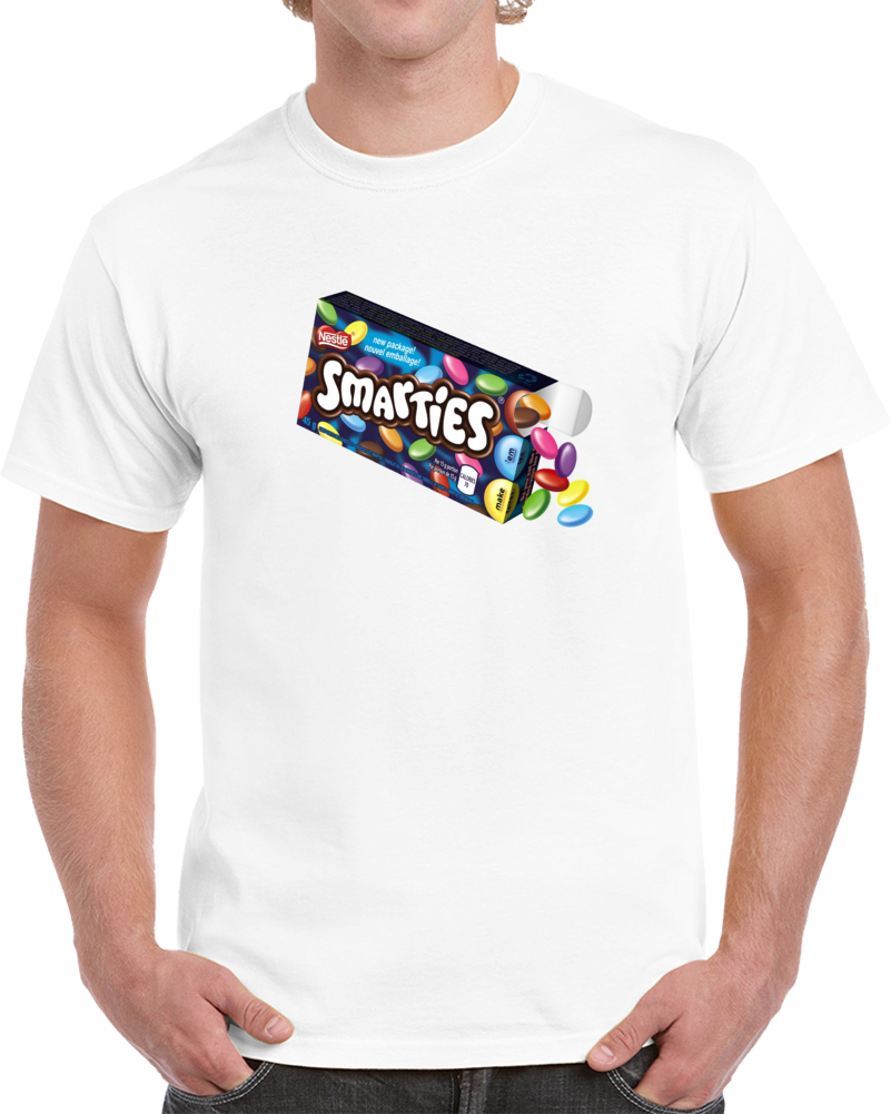 Smarties Candy Love Comfort Food Fan T Shirt Smarties Candy Love Comfort Food Fan T Shirt