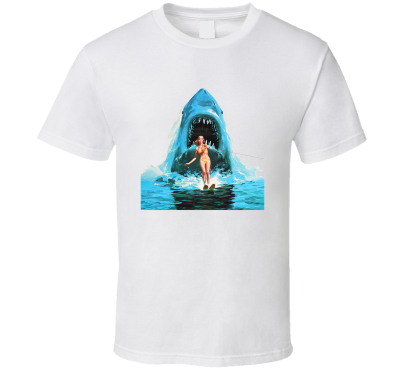 Jaws 2 Shark Cool Inspired Movie Fan T Shirt Jaws 2 Shark Cool Inspired Movie Fan T Shirt