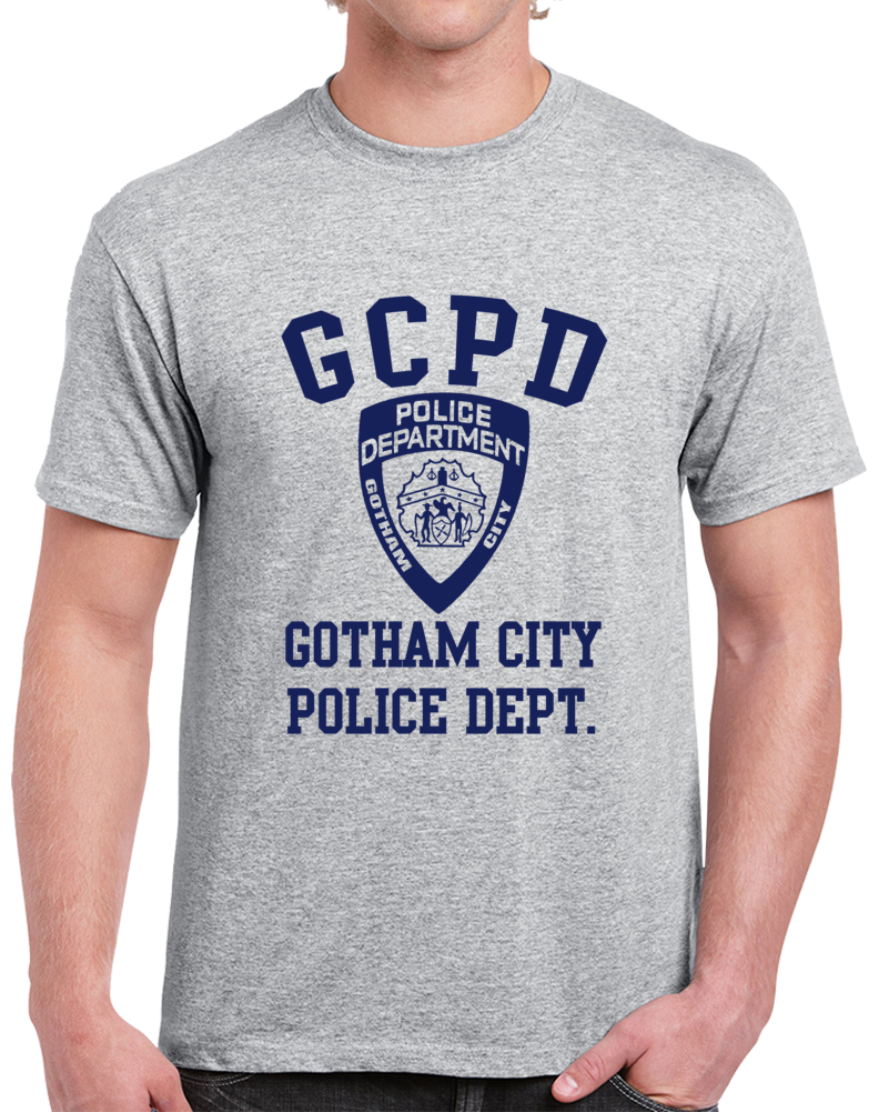 Gotham City Police Dept Batman Comic Superfan Cool T Shirt Gotham City Police Dept Batman Comic Superfan Cool T Shirt