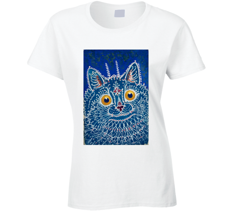 Louis Wain Cat Anthropomorphic Cool Painting On A T Shirt Louis Wain Cat Anthropomorphic Cool Painting On A T Shirt