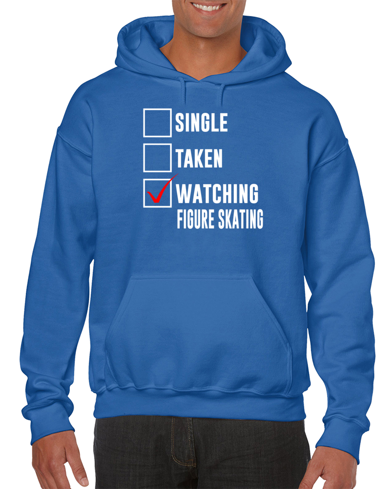 Single Taken Watching Figure Skating 2018 Winter Olympics Fan T Shirt Single Taken Watching Figure Skating 2018 Winter Olympics Fan T Shirt