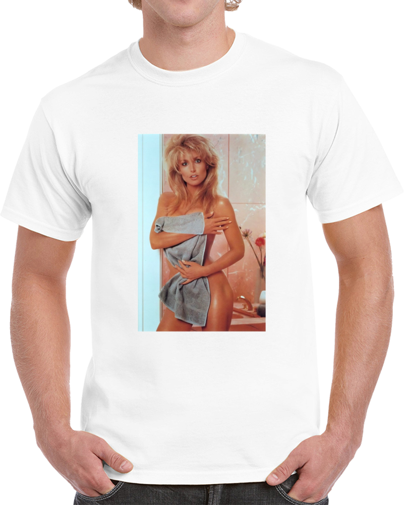 Heather Thomas 80s Pin Up Poster Retro Fan T Shirt Heather Thomas 80s Pin Up Poster Retro Fan T Shirt