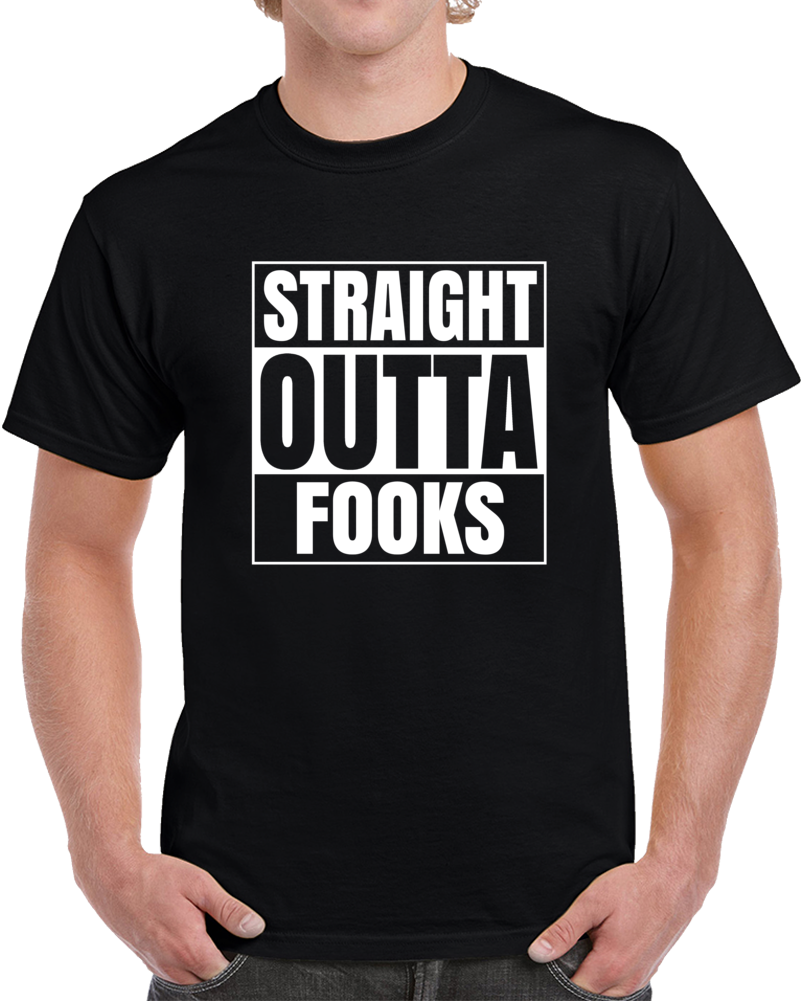 Straight Outta Fooks Non Given Mma Irish Funny Cool Fighter T Shirt Straight Outta Fooks Non Given Mma Irish Funny Cool Fighter T Shirt