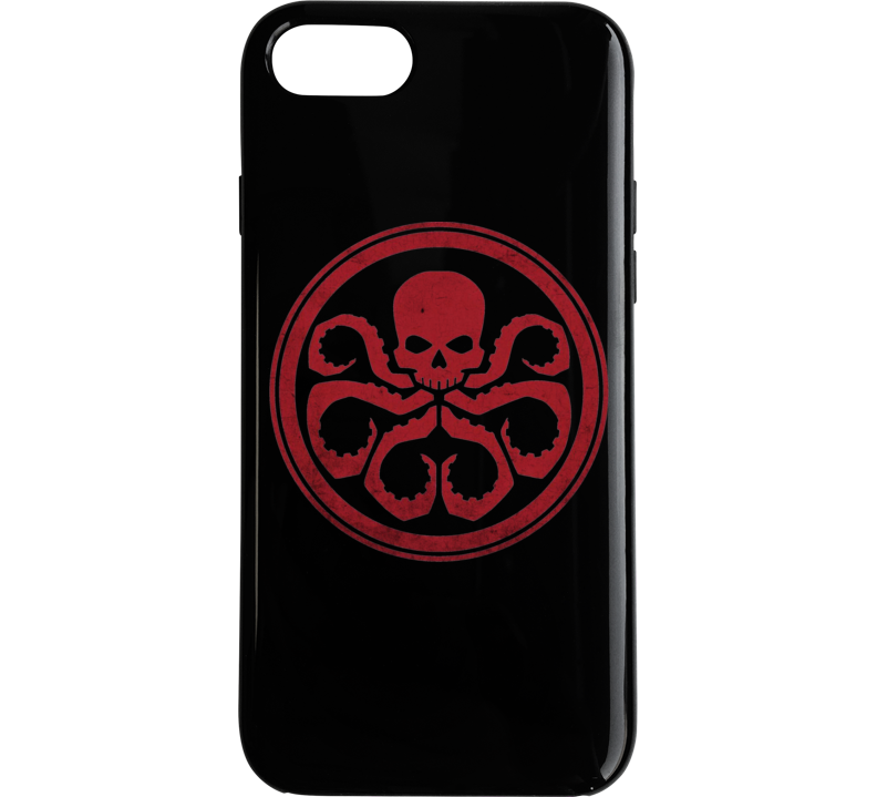 Hydra Villian Distressed Logo Parody Comic Fan Trending Phone Case Hydra Villian Distressed Logo Parody Comic Fan Trending Phone Case