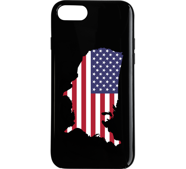 Usa Flag Map United States Of America Merica Proud Cool Design Phone Case Usa Flag Map United States Of America Merica Proud Cool Design Phone Case
