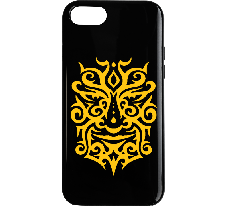 Maori Warrior Tribal Haka New Zeland Polynesian Gold Design Phone Case Maori Warrior Tribal Haka New Zeland Polynesian Gold Design Phone Case