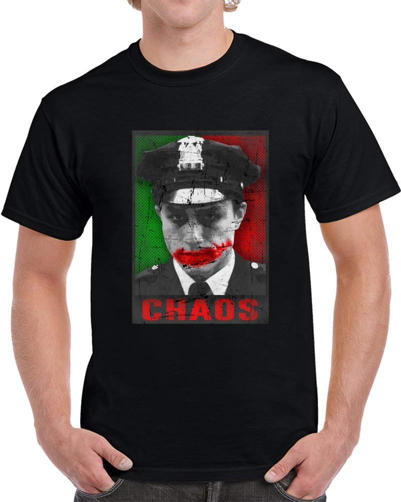 Joker Heath Ledger Chaos Parody Obama Style Poster Cool T Shirt Joker Heath Ledger Chaos Parody Obama Style Poster Cool T Shirt