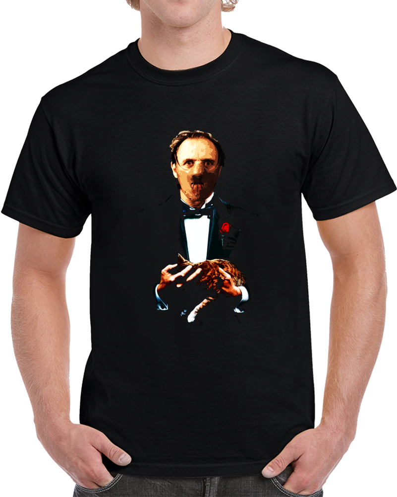 Hannibal Lecter Corleone Godfather Horror Gangster Parody Funny Fan Movie T Shirt Hannibal Lecter Corleone Godfather Horror Gangster Parody Funny Fan Movie T Shirt