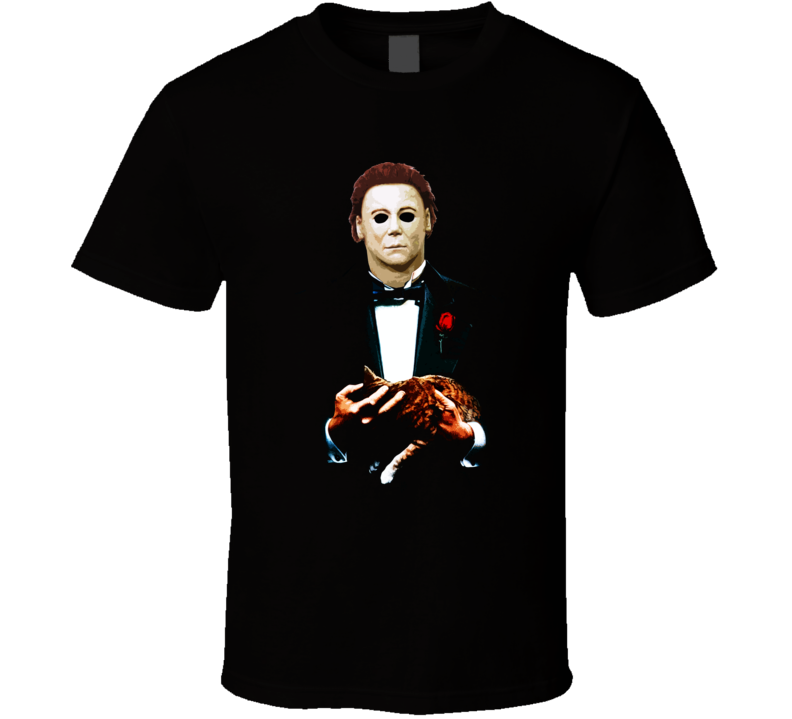 Michael Myers Corleone Godfather Halloween Parody Funny Fan Movie T Shirt Michael Myers Corleone Godfather Halloween Parody Funny Fan Movie T Shirt