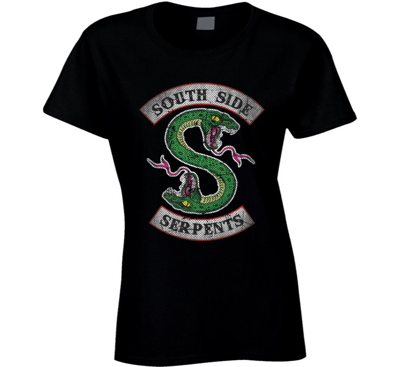 Riverdale Southside Serpents Jughead Biker Gang Tattoo Cool Fan Ladies T Shirt Riverdale Southside Serpents Jughead Biker Gang Tattoo Cool Fan Ladies T Shirt