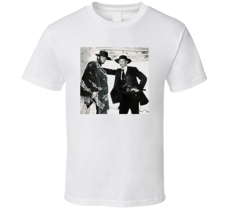 Clint Eastwood Lee Van Cleef Spaghetti Western Movie Fan T Shirt Clint Eastwood Lee Van Cleef Spaghetti Western Movie Fan T Shirt