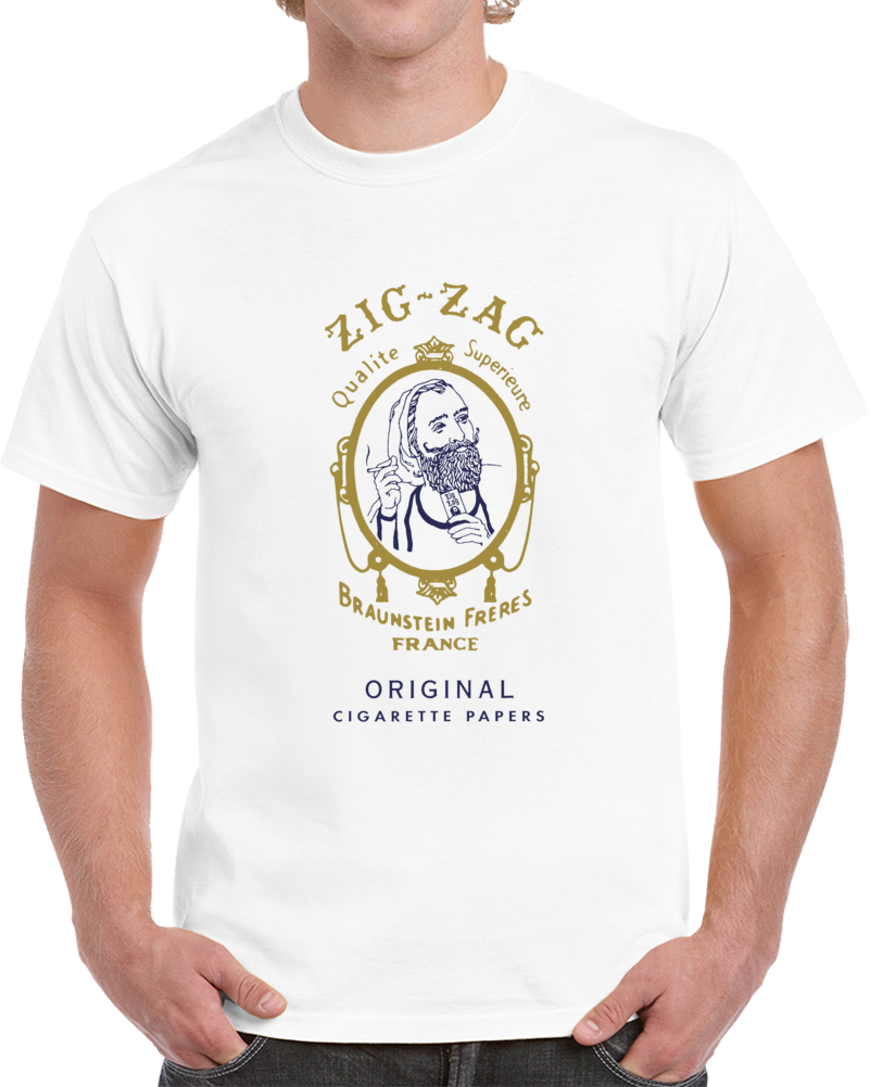 Zig Zag Rolling Papers Smoking Trending Cool T Shirt Zig Zag Rolling Papers Smoking Trending Cool T Shirt