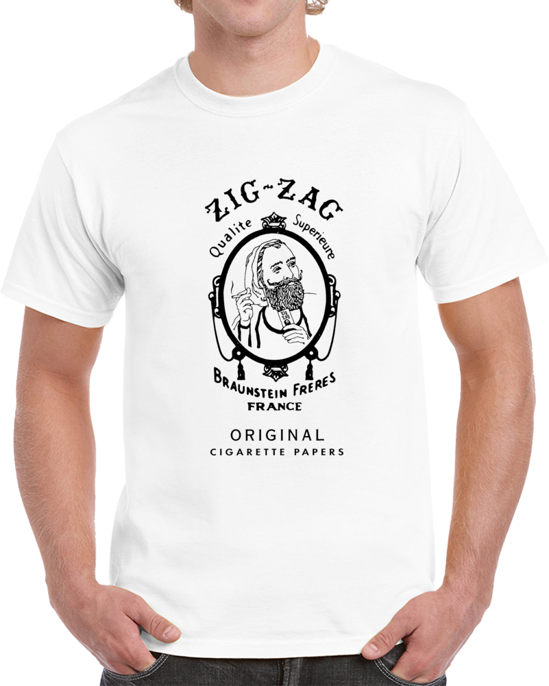 Zig Zag Rolling Papers Smoking Trending Cool Weed T Shirt Zig Zag Rolling Papers Smoking Trending Cool Weed T Shirt