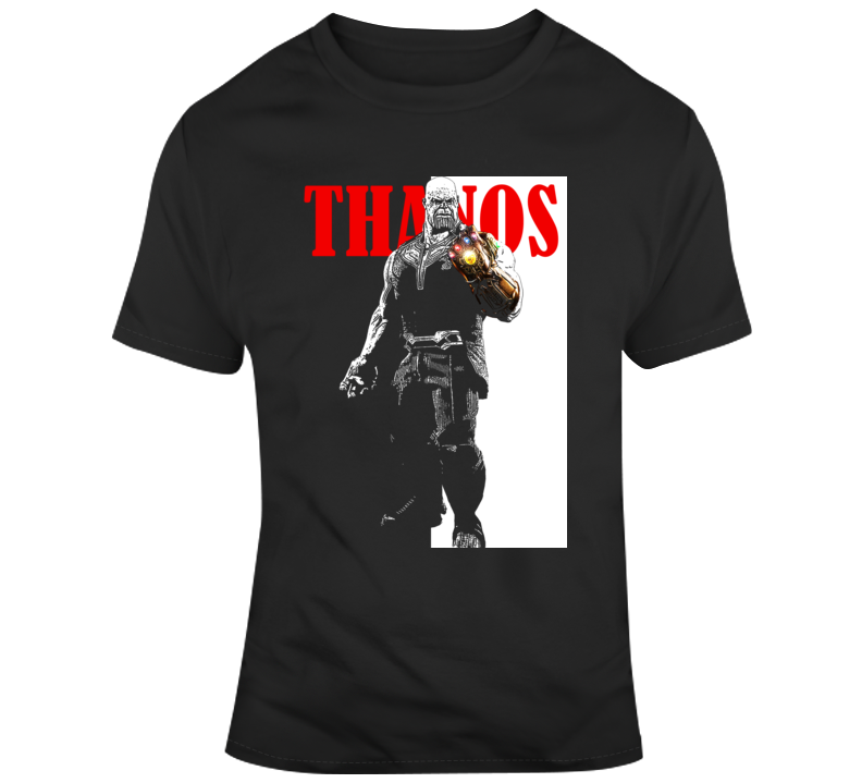 Thanos Infinity War Avengers Scarface Parody Funny Fan T Shirt Thanos Infinity War Avengers Scarface Parody Funny Fan T Shirt
