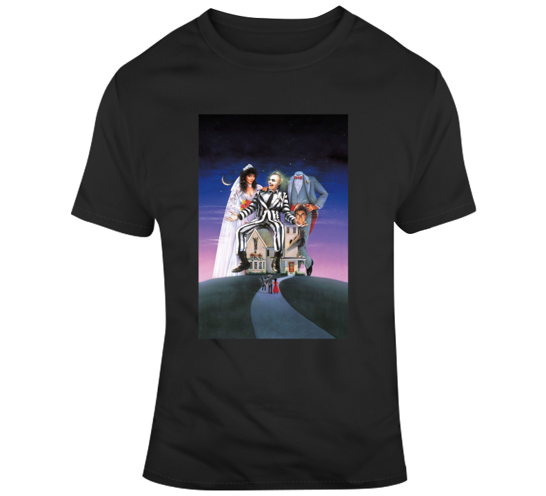 Beetlejuice Funny Movie Poster Fan T Shirt Beetlejuice Funny Movie Poster Fan T Shirt