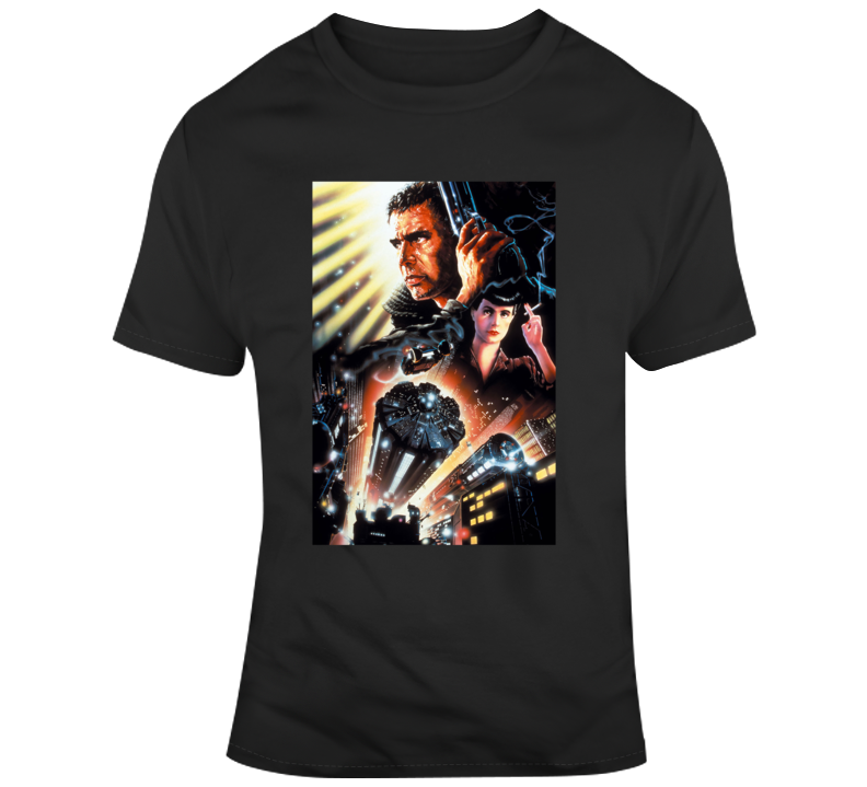 Blade Runner Movie Poster Fan T Shirt Blade Runner Movie Poster Fan T Shirt