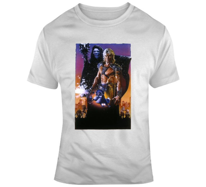 Masters Of The Universe He-man Movie Poster Fan T Shirt Masters Of The Universe He-man Movie Poster Fan T Shirt