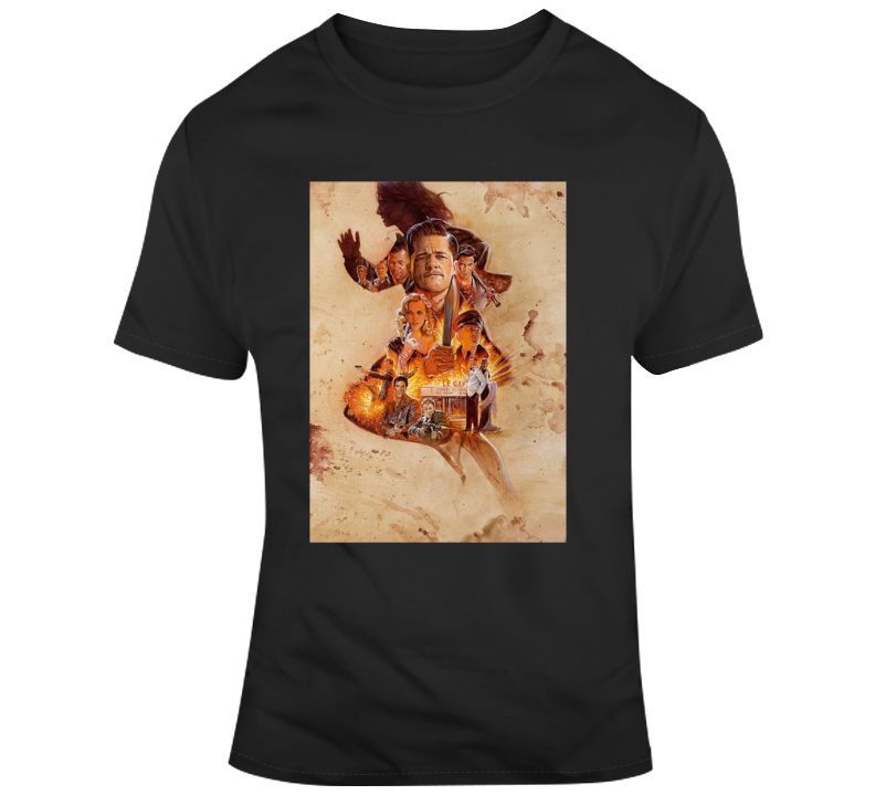 Inglourious Basterds Movie Poster Fan T Shirt Inglourious Basterds Movie Poster Fan T Shirt