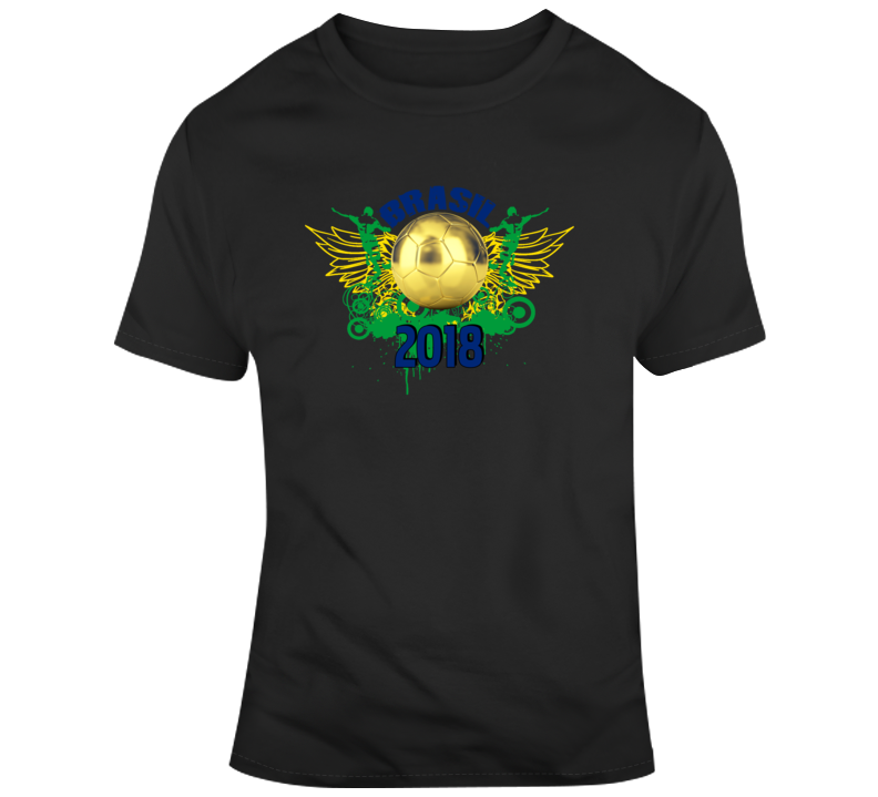 Brazil Brasil 2018 Soccer Sport Futbol Football Fan T Shirt Brazil Brasil 2018 Soccer Sport Futbol Football Fan T Shirt