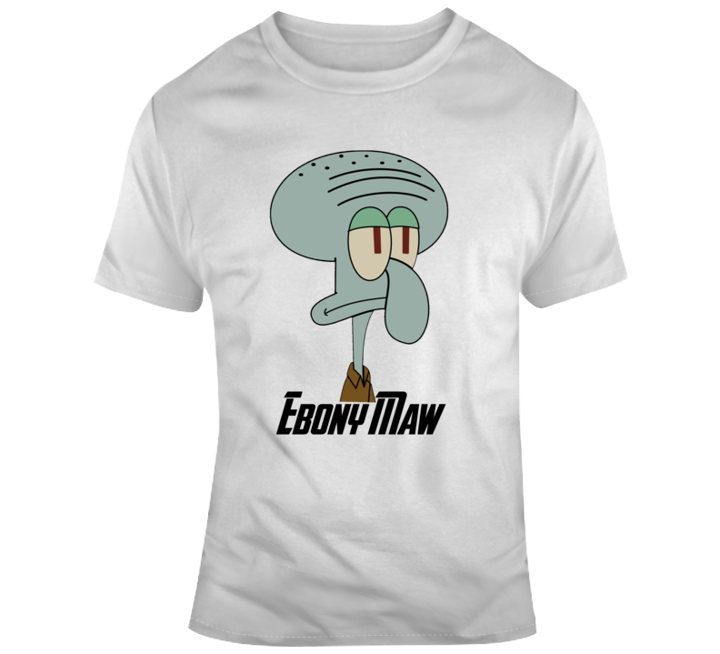 Ebony Maw Squidward Mash Up Parody Funny Fan T Shirt Ebony Maw Squidward Mash Up Parody Funny Fan T Shirt