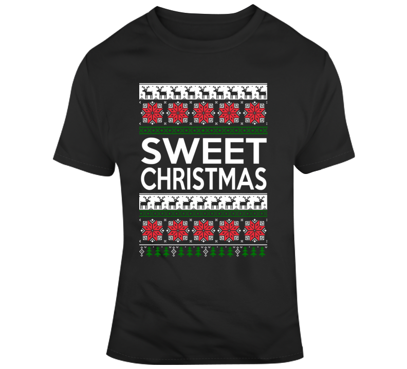 Sweet Christmas Luke Cage Ugly Sweater Parody Quote Funny Fan T Shirt Sweet Christmas Luke Cage Ugly Sweater Parody Quote Funny Fan T Shirt
