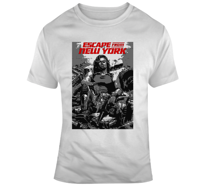 Escape From New York Kurt Russell Classic Cult Movie Fan T Shirt Escape From New York Kurt Russell Classic Cult Movie Fan T Shirt
