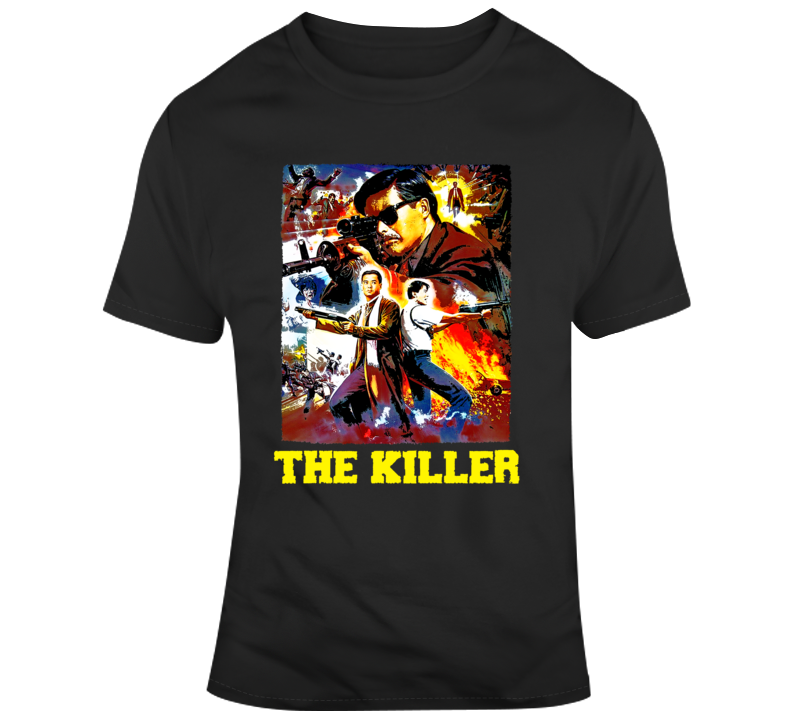 Chow Yun Fat The Killer Hong Kong Action Movie Fan T Shirt Chow Yun Fat The Killer Hong Kong Action Movie Fan T Shirt