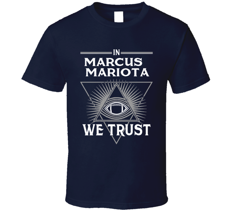 In Marcus Mariota We Trust Football Tennessee Fan T Shirt In Marcus Mariota We Trust Football Tennessee Fan T Shirt
