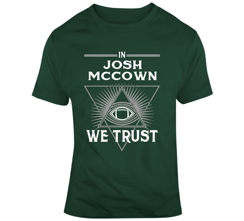 In Josh Mccown We Trust New York Football Parody Fan Gear T Shirt In Josh Mccown We Trust New York Football Parody Fan Gear T Shirt