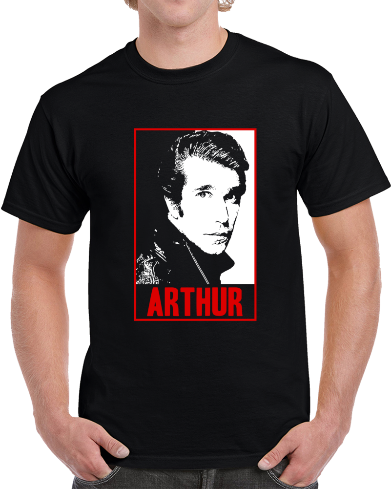 Arthur Fonzarelli Fonzie Fonz Happy Days 50s 70s Tv Funny Fan Parody T Shirt Arthur Fonzarelli Fonzie Fonz Happy Days 50s 70s Tv Funny Fan Parody T Shirt