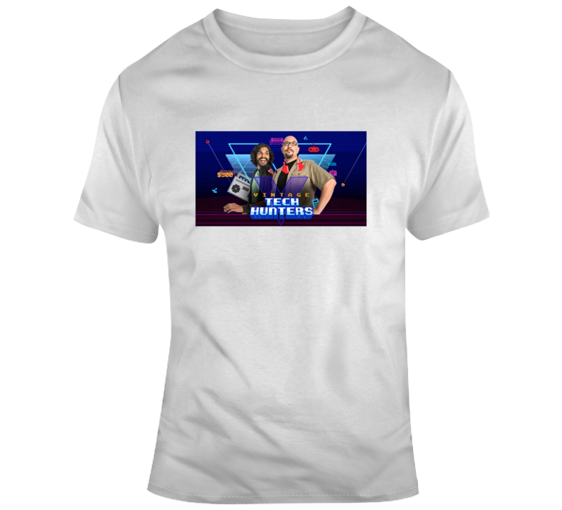 Vintage Tech Hunters Fun Tv Show Video Games Retro Fan T Shirt Vintage Tech Hunters Fun Tv Show Video Games Retro Fan T Shirt