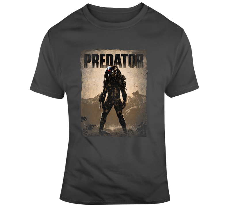 Predator Alien Movie Icon Villain 80s Fan T Shirt Predator Alien Movie Icon Villain 80s Fan T Shirt