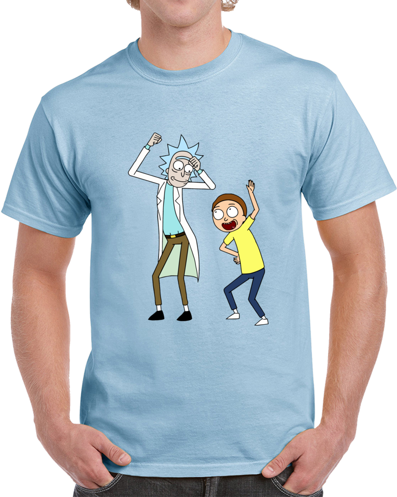 Rick And Morty Cartoon Sci Fi Tv Dancing Funny Parody Fan T Shirt Rick And Morty Cartoon Sci Fi Tv Dancing Funny Parody Fan T Shirt