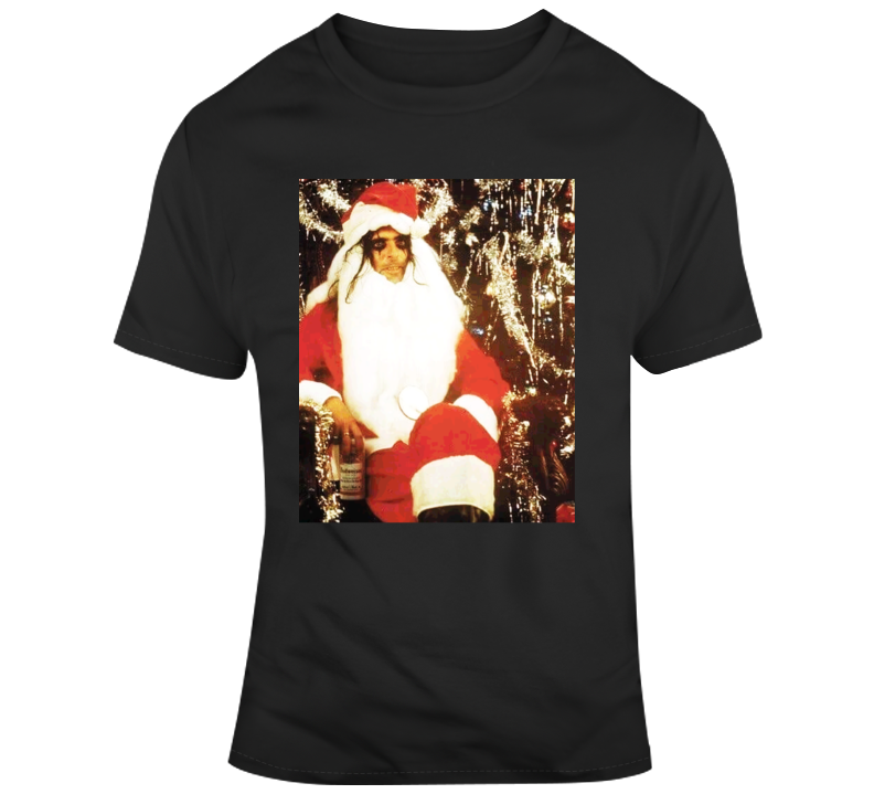 Santa Claus Rock Star 70s Rocker Heavy Metal Fan T Shirt Santa Claus Rock Star 70s Rocker Heavy Metal Fan T Shirt