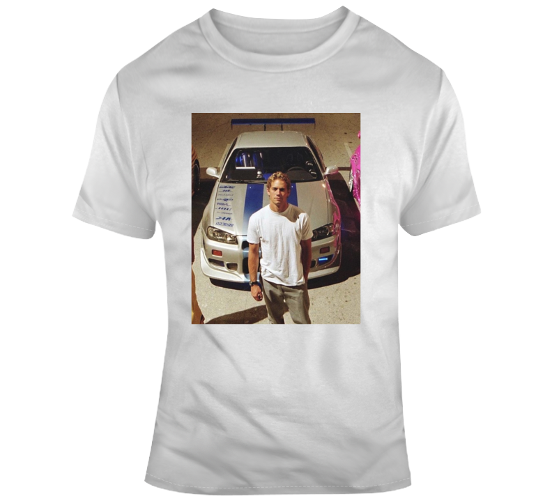 Paul Walker Fast Furious Racing Speed Car Fan Movie T Shirt Paul Walker Fast Furious Racing Speed Car Fan Movie T Shirt