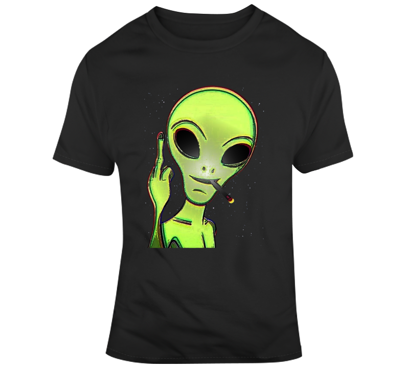 Weed Alien Funny Cannabis Smoke T Shirt Weed Alien Funny Cannabis Smoke T Shirt