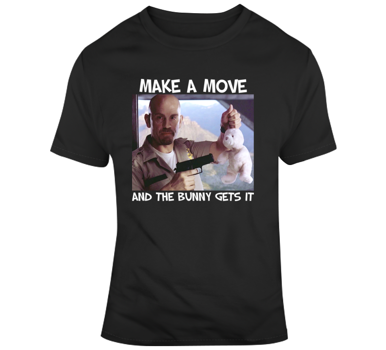 The Bunny Gets It Con Air Quote Funny Parody Movie Fan T Shirt The Bunny Gets It Con Air Quote Funny Parody Movie Fan T Shirt