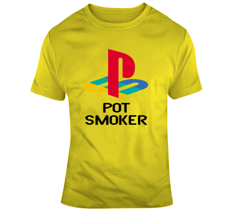 Pot Smoker Funny Weed Parody Gamer T Shirt Pot Smoker Funny Weed Parody Gamer T Shirt