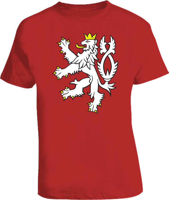 Czech Republic Rampant lion T Shirt Czech Republic Rampant lion T Shirt