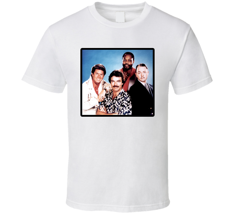 Magnum PI tv show Tom Selleck T Shirt Magnum PI tv show Tom Selleck T Shirt