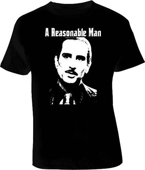 A Reasonable Man Godfather De Niro movie t shirt A Reasonable Man Godfather De Niro movie t shirt
