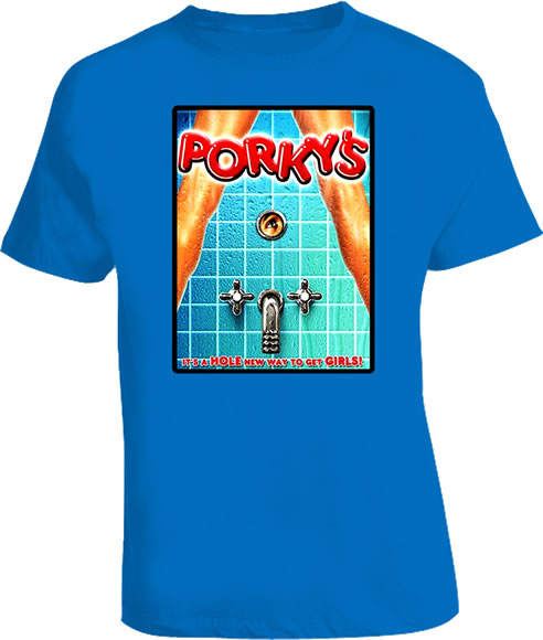 Porky's funny movie 80s t shirt Porky's funny movie 80s t shirt