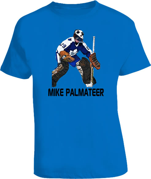 MIKE PALMATEER Leafs goalie retro t shirt MIKE PALMATEER Leafs goalie retro t shirt
