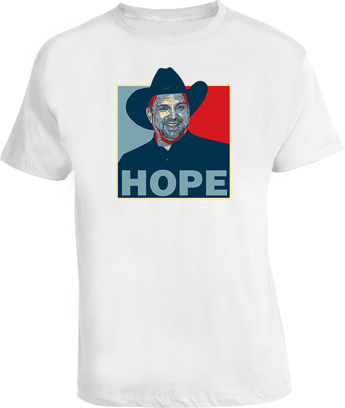 Garth Brooks country Hope Obama t shirt Garth Brooks country Hope Obama t shirt
